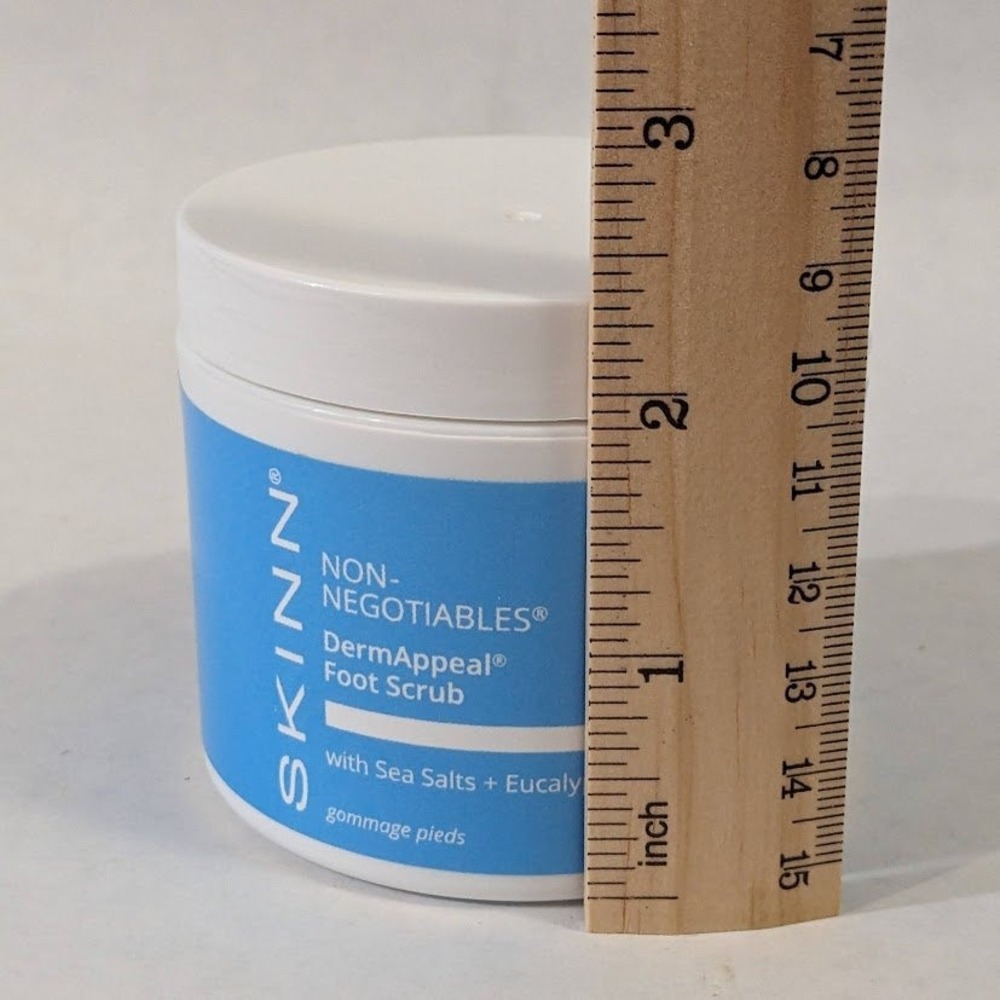 SKINN Non-Negotiables DermAppeal Foot Scrub Sea Salts Eucalyptus 4oz 118ml NEW - Picture 6 of 6